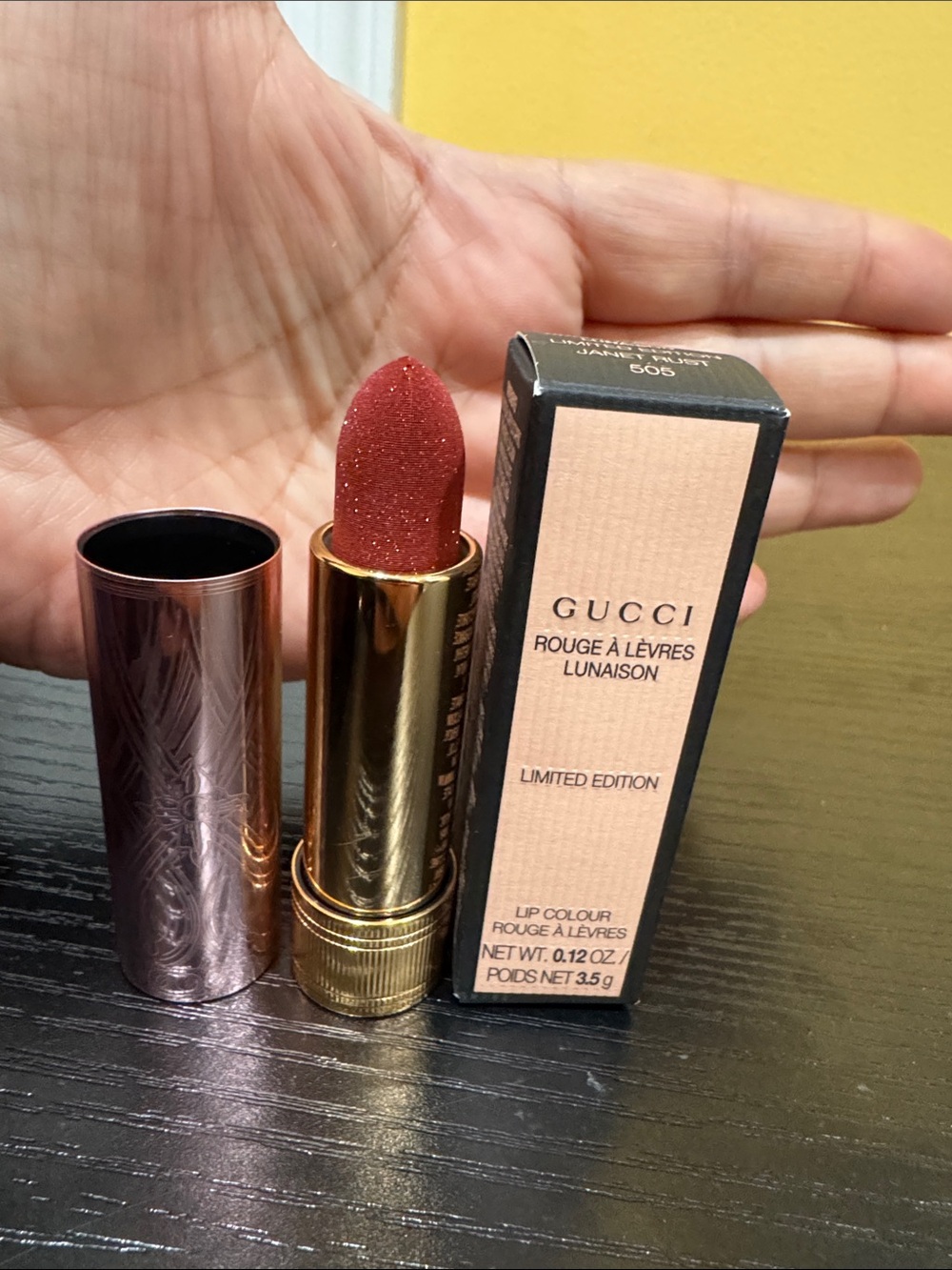Gucci Rouge à Lèvres Limited Edition Janet Rust 505